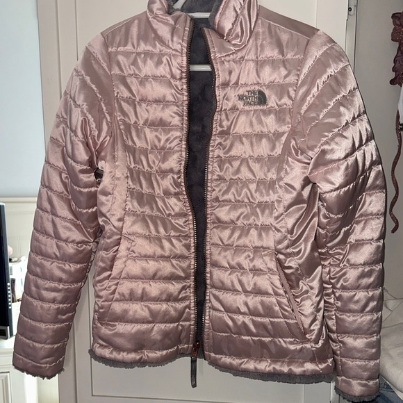 The North Face Kids Light Pink Puffer Jacket